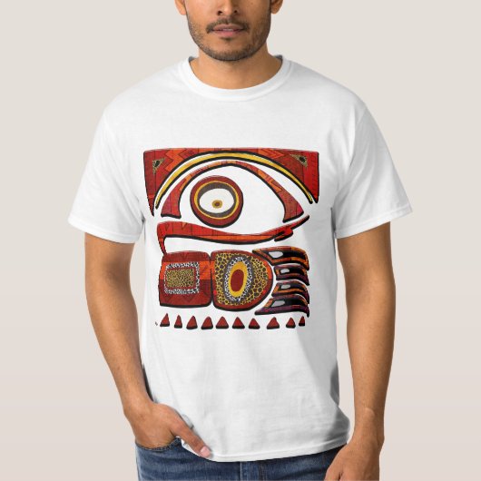 Chu Mtu African Folk Art T-Shirt (Vorderseite)