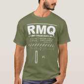 Chuan Kang Air Force Base RMQ T-Shirt (Vorderseite)