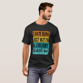 Chubby Bearded Man Bear for Men T-Shirt (Vorne ganz)