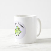 Chubby Bird Frankenstein Parrotlet - Halloween Kaffeetasse (VorderseiteRechts)