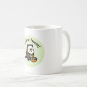 Chubby Bird Kitty Costume Bugie Halloween Kaffeetasse (VorderseiteRechts)