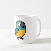 Chubby Black Palm Goliath Cockatoo Kaffeetasse (VorderseiteRechts)