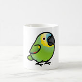 Chubby Blauer Amazonas Kaffeetasse (Mittel)