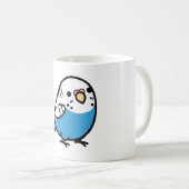 Chubby Blue Budgie - Frauen Kaffeetasse (VorderseiteRechts)