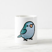 Chubby Blue Quaker Parrot Kaffeetasse (Mittel)