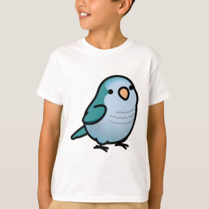 Chubby Blue Quaker Parrot T-Shirt