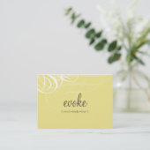 CHUBBY BUSINESS CARD :: Designervogue L3 Visitenkarte (Stehend Vorderseite)