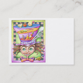 CHUBBY BUSINESS CARDS - DER MAD PLATTER VISITENKARTE