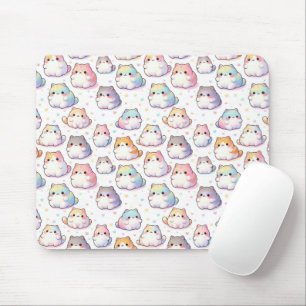 Chubby Cartoon Cat Collection Mousepad