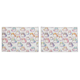 Chubby Cartoon Katzen Kissenbezug