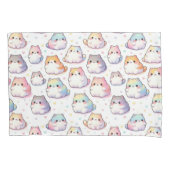 Chubby Cartoon Katzen Kissenbezug (Vorderseite-Links)