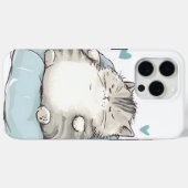 Chubby Cat Chill Vibes Case-Mate iPhone Hülle (Rückseite (Horizontal))