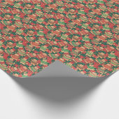 Chubby Cats in Knitted Christmas Sweaters Geschenkpapier (Ecke)