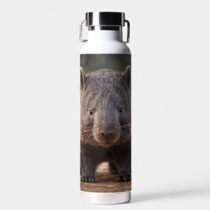 "Chubby Charm: Die Adorable Australian Wombat" Trinkflasche