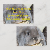 Chubby Cheeks Visitenkarte (Vorne/Hinten)