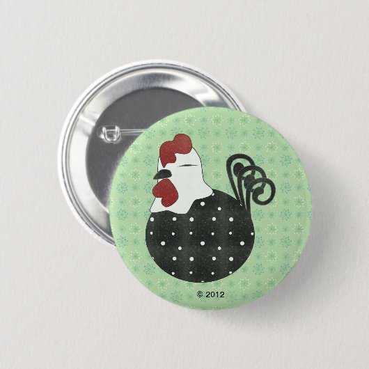 Chubby Chicken Button (Vorne & Hinten)