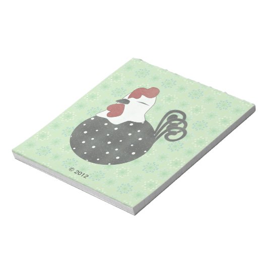 Chubby Chicken Notizblock (Rotiert)