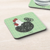 Chubby Chicken Untersetzer (Linke Seite)