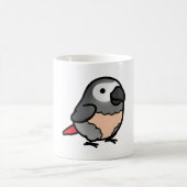 Chubby Congo African Gray - Plucker Kaffeetasse (Mittel)