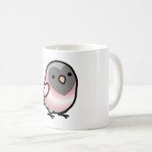Chubby Demigirl LGBT+ Pride Lovebird Kaffeetasse (VorderseiteRechts)