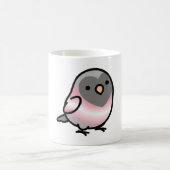 Chubby Demigirl LGBT+ Pride Lovebird Kaffeetasse (Mittel)