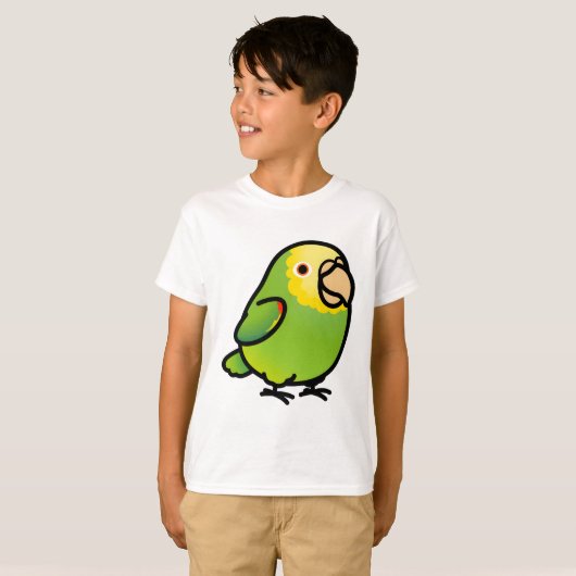 Chubby Double Yellow-head Amazon T-Shirt (Vorne ganz)
