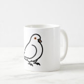 Chubby Dove Kaffeetasse (VorderseiteRechts)
