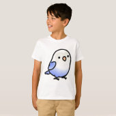 Chubby Fischer's Blue Lovebird T-Shirt (Vorne ganz)