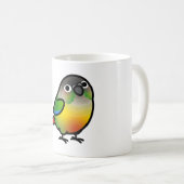 Chubby-Gelbe-Wangenkontur Kaffeetasse (VorderseiteRechts)