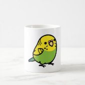 Chubby Green Budgie - Frauen Kaffeetasse (Mittel)