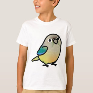 Chubby Green Cheek Türkis Ananas Conure T-Shirt