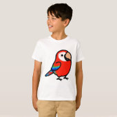 Chubby Green-Winged Macaw T-Shirt (Vorne ganz)