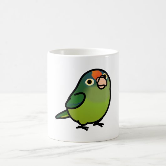 Chubby Half Moon Conure Kaffeetasse (Mittel)
