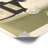 Chubby Japanisch Kitty Art Print Poster (Ecke)