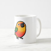Chubby Jenday Conure Kaffeetasse (VorderseiteRechts)