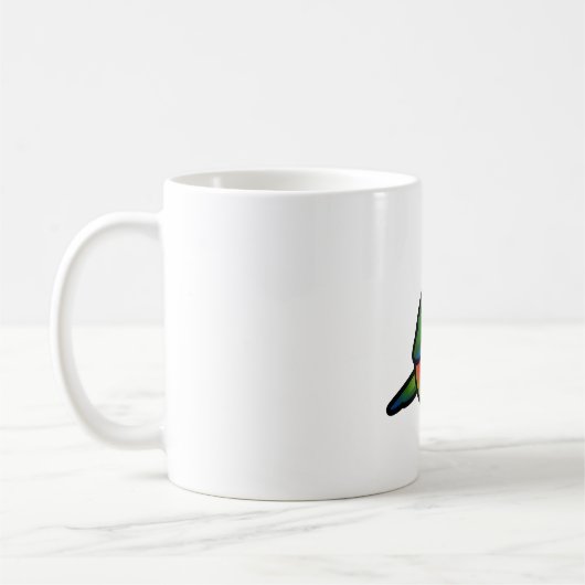 Chubby Jenday Conure Kaffeetasse (Links)