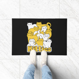 Chubby Kätzchen Design - Adorable Car Art Fußmatte