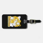 Chubby Kätzchen Design - Adorable Car Art Gepäckanhänger (Vorderseite horizontal)