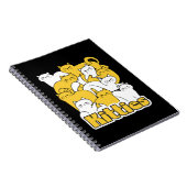 Chubby Kätzchen Design - Adorable Car Art Notizblock (Rechte Seite)