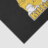 Chubby Kätzchen Design - Adorable Car Art Seidenpapier (Ausschnitt)