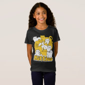 Chubby Kätzchen Design - Adorable Car Art T-Shirt (Vorne ganz)