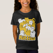 Chubby Kätzchen Design - Adorable Car Art T-Shirt (Vorderseite)