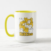 Chubby Kätzchen Design - Adorable Car Art Tasse (Links)