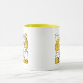 Chubby Kätzchen Design - Adorable Car Art Tasse (Zentrum)