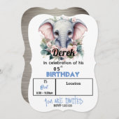 Chubby-Kind Einladung (Vorne/Hinten)