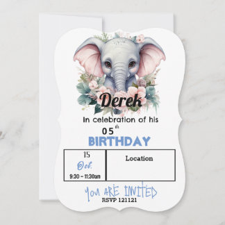 Chubby-Kind Einladung