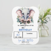 Chubby-Kind Einladung (Stehend Vorderseite)