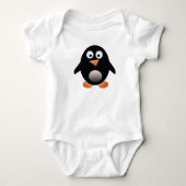 Chubby kleines Penguin-Baby-T-Shirt Baby Strampler (Vorderseite)