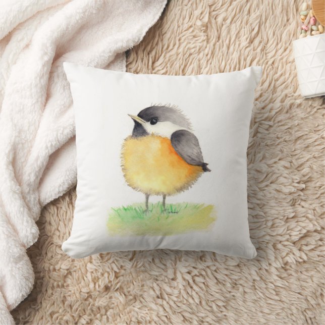 Chubby Little Chickadee Pillow Kissen (Decke)