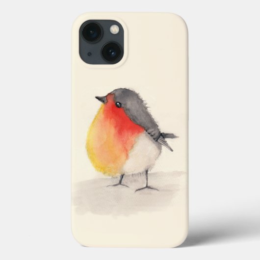 Chubby Little Robin Case-Mate iPhone Hülle (Rückseite)